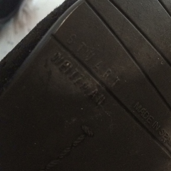 Stewart Wiseman black suede pumps 91/2” - Picture 6 of 8